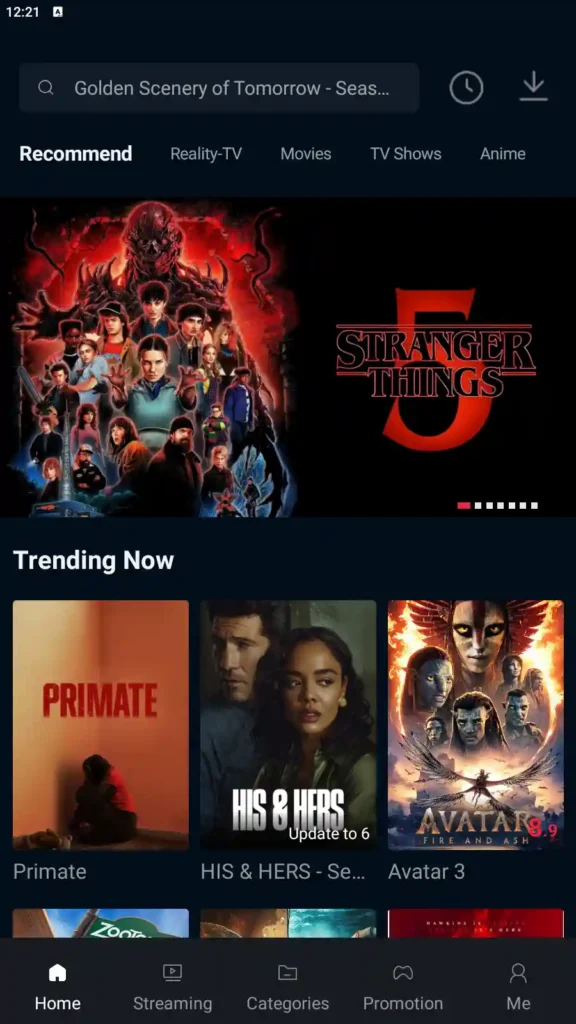 BirdSort Movie App 1